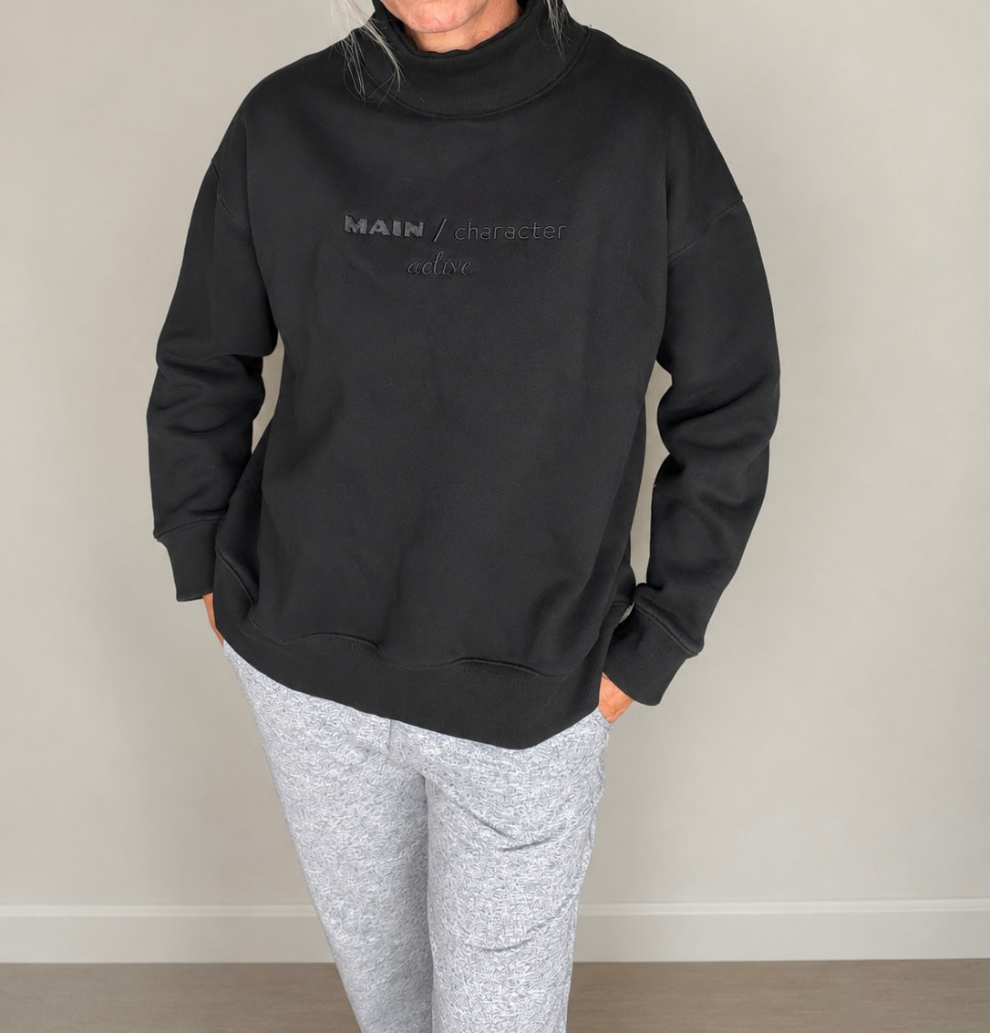 MCA Mock Neck Sweatshirt