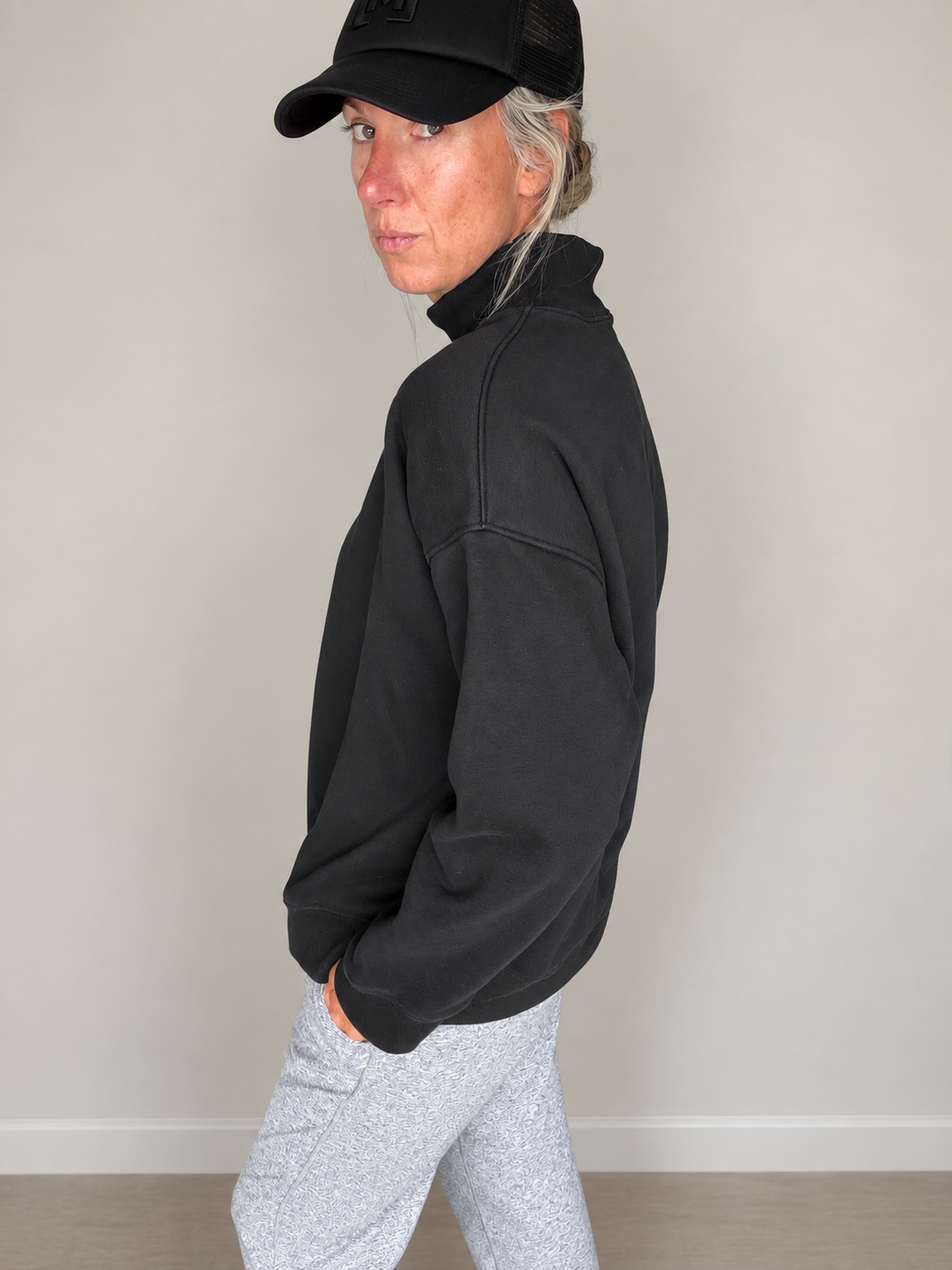 MCA Mock Neck Sweatshirt